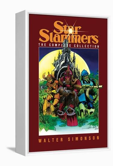 Star Slammers: The Complete Collection - Collected Edition Cover-Walter Simonson-Framed Stretched Canvas