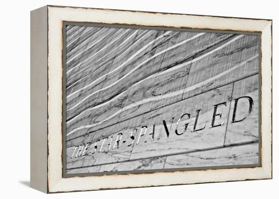 Star Spangled Banner Washington DC-null-Framed Stretched Canvas