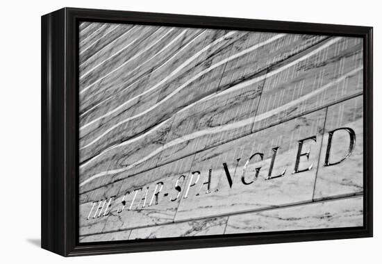 Star Spangled Banner Washington DC-null-Framed Stretched Canvas