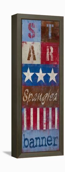 Star Spangled Banner-Kingsley-Framed Stretched Canvas