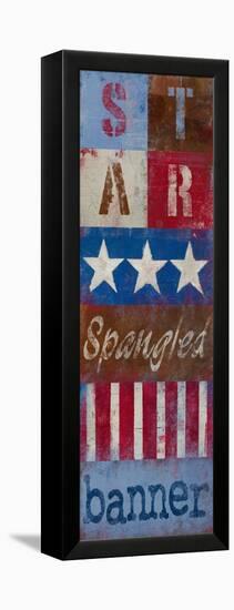 Star Spangled Banner-Kingsley-Framed Stretched Canvas