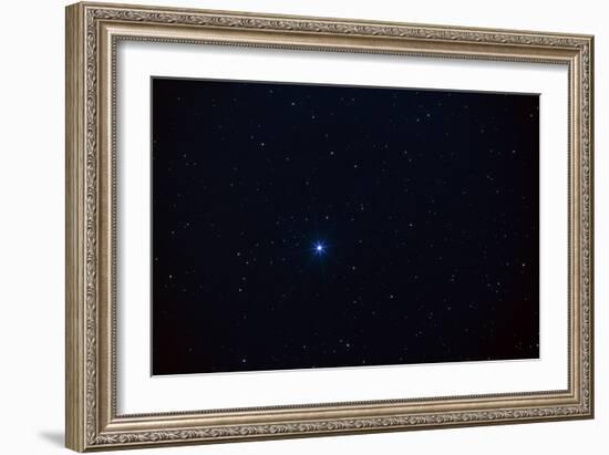 Star Spica In the Virgo Constellation-John Sanford-Framed Photographic Print