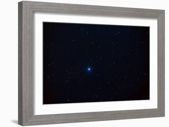 Star Spica In the Virgo Constellation-John Sanford-Framed Photographic Print