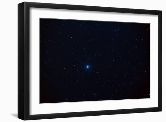 Star Spica In the Virgo Constellation-John Sanford-Framed Photographic Print