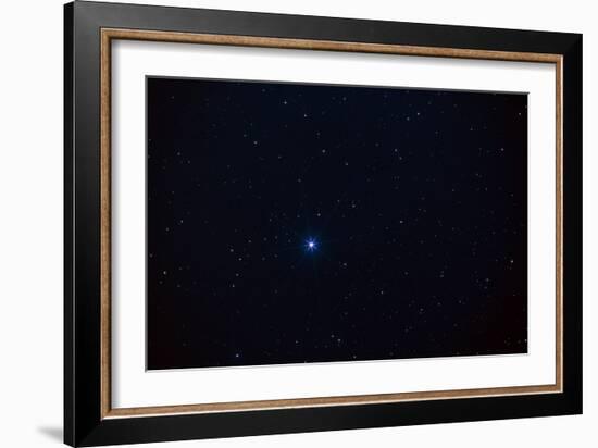 Star Spica In the Virgo Constellation-John Sanford-Framed Photographic Print