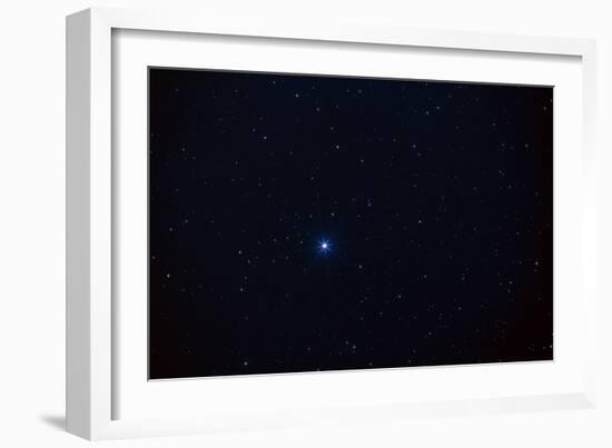 Star Spica In the Virgo Constellation-John Sanford-Framed Photographic Print