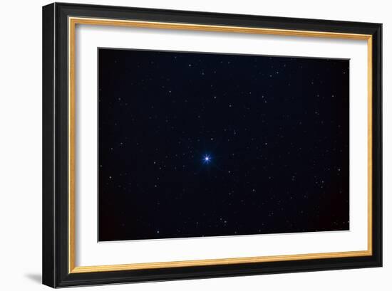 Star Spica In the Virgo Constellation-John Sanford-Framed Photographic Print