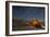 Star Trails Above a Campsite in Anza Borrego Desert State Park, California-null-Framed Photographic Print