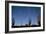 Star Trails Over Cacti-David Nunuk-Framed Photographic Print