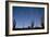 Star Trails Over Cacti-David Nunuk-Framed Photographic Print