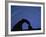 Star Trails over Delicate Arch-Paul Souders-Framed Photographic Print