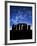 Star Trails Over Stonehenge-Victor Habbick-Framed Photographic Print