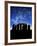 Star Trails Over Stonehenge-Victor Habbick-Framed Photographic Print