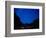 Star Trails withMountains at Night-Amy And Chuck Wiley/wales-Framed Photographic Print