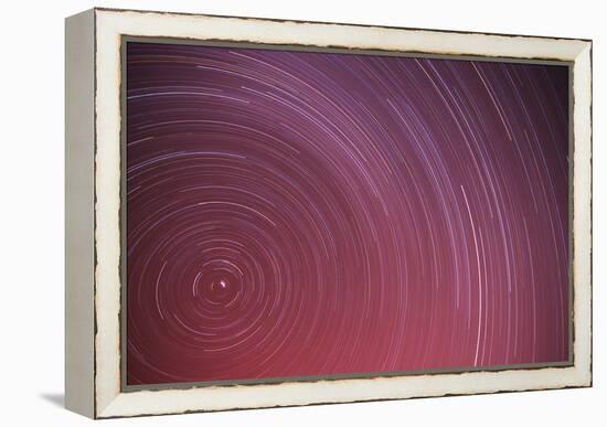 Star Trails-Kaj Svensson-Framed Premier Image Canvas