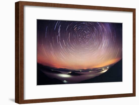 Star Trails-Laurent Laveder-Framed Photographic Print