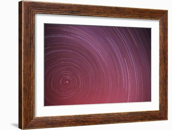 Star Trails-Kaj Svensson-Framed Photographic Print