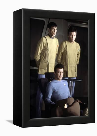 Star Trek, le film (Star Trek: The Motion Picture) by Robert Wise with William Shatner, DeForest Ke-null-Framed Stretched Canvas