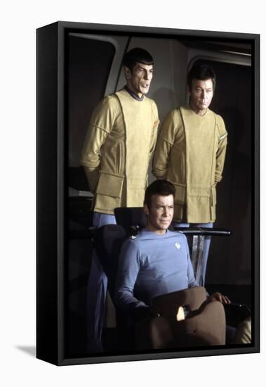 Star Trek, le film (Star Trek: The Motion Picture) by Robert Wise with William Shatner, DeForest Ke-null-Framed Stretched Canvas