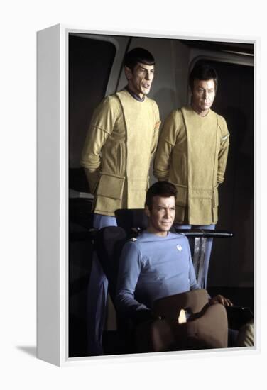 Star Trek, le film (Star Trek: The Motion Picture) by Robert Wise with William Shatner, DeForest Ke-null-Framed Stretched Canvas