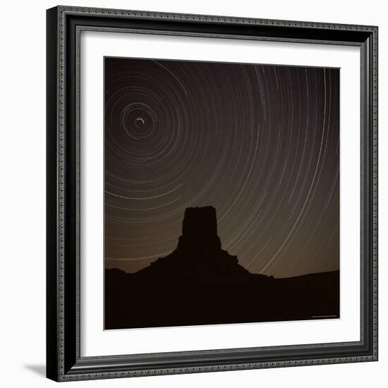 Star Trek Over Monument Valley, an Area in Utah and Arizona, USA-Tony Gervis-Framed Photographic Print