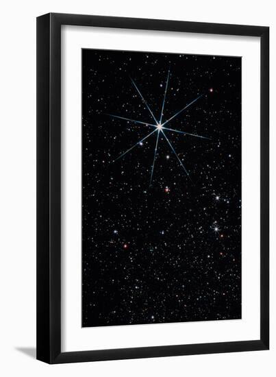 Star Vega In the Constellation of Lyra-John Sanford-Framed Premium Photographic Print