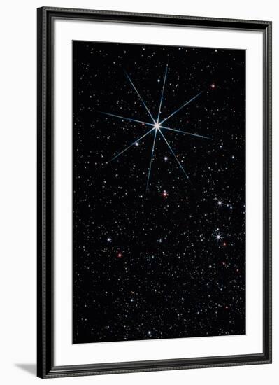 Star Vega In the Constellation of Lyra-John Sanford-Framed Premium Photographic Print