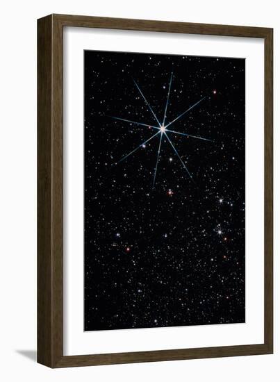 Star Vega In the Constellation of Lyra-John Sanford-Framed Photographic Print