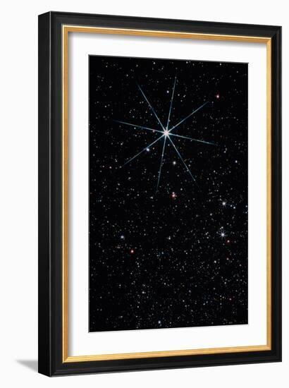 Star Vega In the Constellation of Lyra-John Sanford-Framed Photographic Print