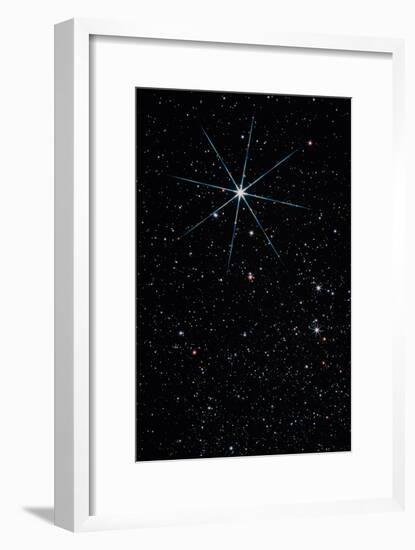Star Vega In the Constellation of Lyra-John Sanford-Framed Photographic Print