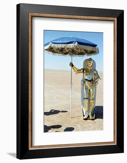 Star Wars: Episode IV-A New Hope [1977], directed by GEORGE LUCAS.-null-Framed Photographic Print