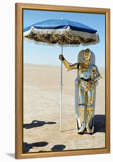 Star Wars: Episode IV-A New Hope [1977], directed by GEORGE LUCAS.-null-Framed Premier Image Canvas