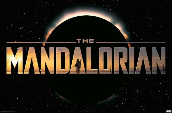Star Wars The Mandalorian Title Poster Art Com