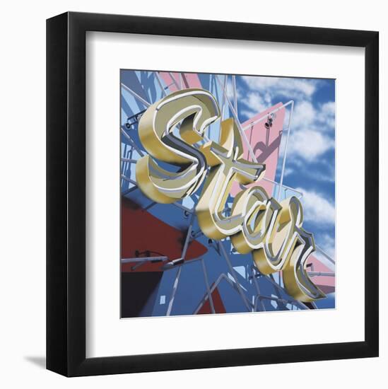 Star-Anthony Ross-Framed Art Print