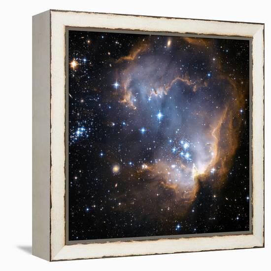 Starbirth Region NGC 602-Hubble Heritage-Framed Premier Image Canvas