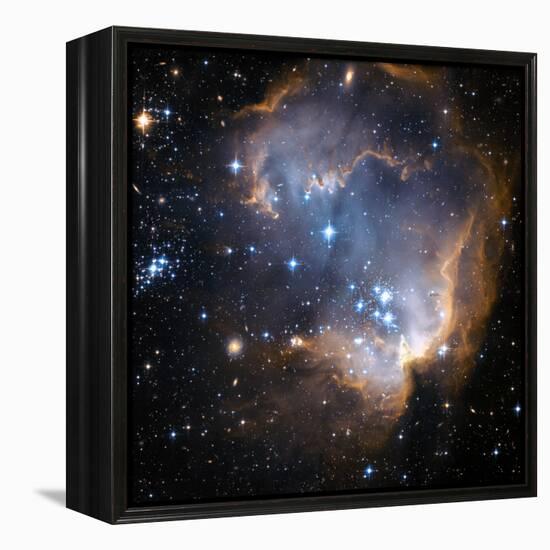 Starbirth Region NGC 602-Hubble Heritage-Framed Premier Image Canvas