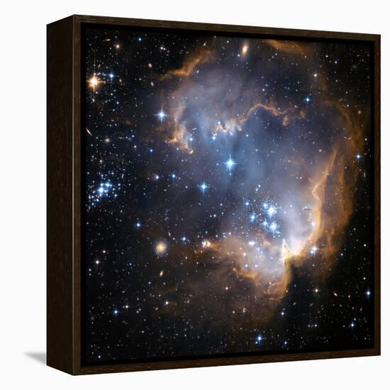 Starbirth Region NGC 602-Hubble Heritage-Framed Premier Image Canvas