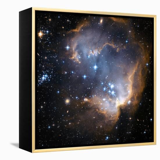 Starbirth Region NGC 602-Hubble Heritage-Framed Premier Image Canvas