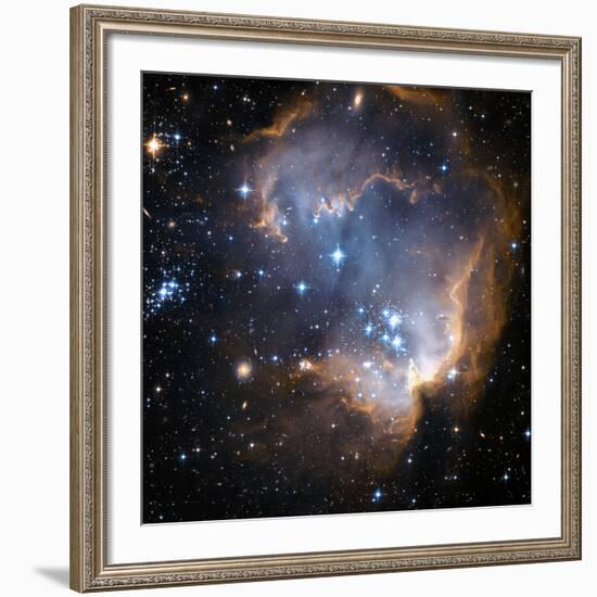 Starbirth Region NGC 602-Hubble Heritage-Framed Photographic Print