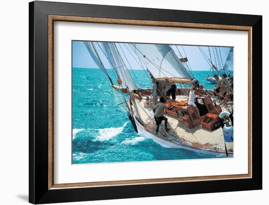 Starboard Down-null-Framed Art Print