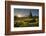 Starburst Setting Sun, Subalpine Wildflowers and Mt. Rainier at Mazama Ridge, Paradise Area-Gary Luhm-Framed Photographic Print