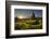 Starburst Setting Sun, Subalpine Wildflowers and Mt. Rainier at Mazama Ridge, Paradise Area-Gary Luhm-Framed Photographic Print