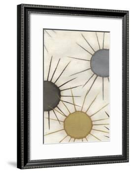 Starburst Triptych II-June Erica Vess-Framed Art Print