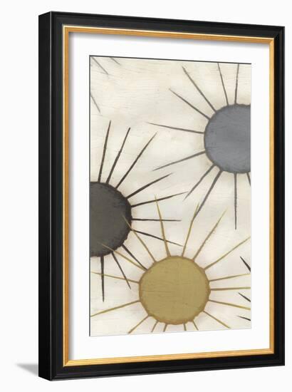 Starburst Triptych II-June Erica Vess-Framed Art Print