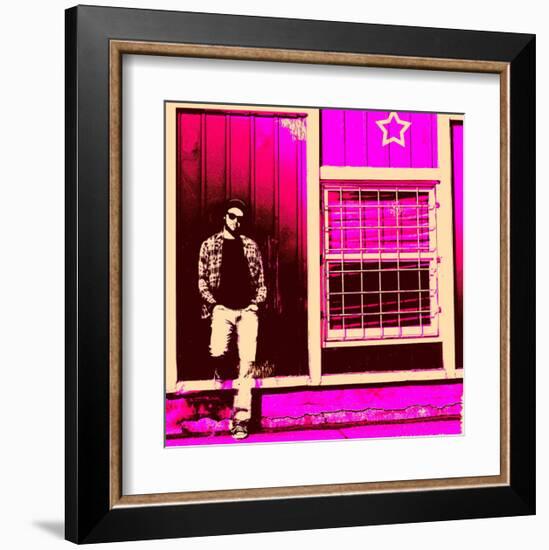 Starchill in Pink-Pascal Normand-Framed Art Print