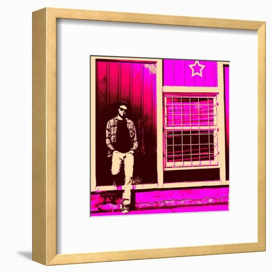 Starchill in Pink-Pascal Normand-Framed Art Print