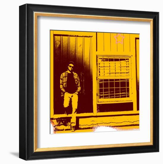 Starchill in Yellow-Pascal Normand-Framed Art Print