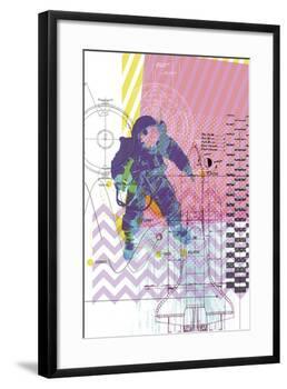 Stardust Astronaut-Ken Hurd-Framed Art Print