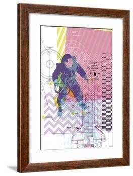 Stardust Astronaut-Ken Hurd-Framed Art Print