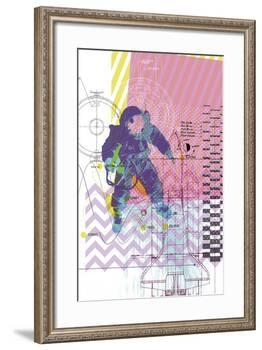Stardust Astronaut-Ken Hurd-Framed Art Print